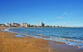 Peniscola beach ,Province Castello, Spain Royalty Free Stock Photo