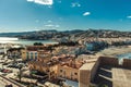 Peniscola cityscape. Costa del Azahar. Spain Royalty Free Stock Photo