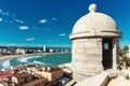 Peniscola coastline, Spain Royalty Free Stock Photo