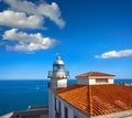 Peniscola Lighthouse in Castellon Spain