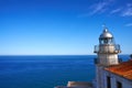 Peniscola Lighthouse and village in Spain