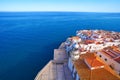 Peniscola Lighthouse and village in Spain