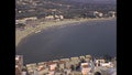 Peniscola walls panorama in 1970s