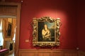 Hermitage. Hall of Titian. View of a wall with a painting of the Penitent Mary Magdalene