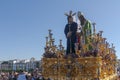 Penitential brotherhoods of Seville. San Gonzalo Royalty Free Stock Photo