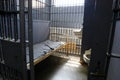 Penitentiary Prison Jail, view inside a cell Royalty Free Stock Photo