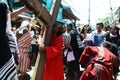 Penitents reenacting the Passion of Christ.