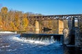 Penman\'s Dam and Paris Train Bridge over the Grand River