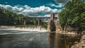 Penmans Dam landmark in Paris, Ontario Canada