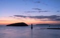 Penmon Point Sunrise Royalty Free Stock Photo