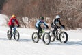 2014 Penn Cycle Fat Tire Loppet - Three Bikers on Course