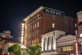 Penn Hotel at Gaslamp Quarter San Diego by night - CALIFORNIA, USA - MARCH 18, 2019 Royalty Free Stock Photo