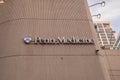 Penn Medicine sign and logo is seen on the side of a building in center city