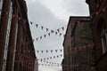 Pennants in edinburgh in winter time