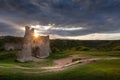 Pennard castle Sunset