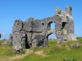 Pennard Castle, Three Cliffs Bay Royalty Free Stock Photo