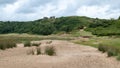 Pennard Castle, Three Cliffs Bay, Wales UK Royalty Free Stock Photo