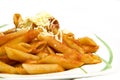 Penne arabiata2 Royalty Free Stock Photo