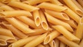 Penne lisce pasta food background Royalty Free Stock Photo