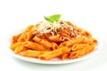 Penne with meat tomato sauce