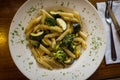 Penne White Wine Sauce