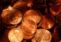 Pennies Royalty Free Stock Photo