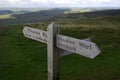 The Pennine Way (fingerpost)