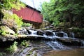 Pennsylvania covered bridge Royalty Free Stock Photo