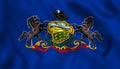 Pennsylvania flag US state symbol
