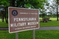 The Pennsylvania Military Museum Sign