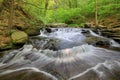 Pennsylvania Mountain Stream Water Cascade Royalty Free Stock Photo