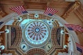 Pennsylvania State Capitol building, interior of the dome Royalty Free Stock Photo