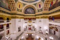 The Pennsylvania State Capitol from the Rotunda Royalty Free Stock Photo