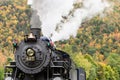 Jim Thorpe Pennsylvania fall landscape steam engine