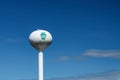 Pennsylvania Turnpike logo on a water tower