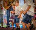 Folk dancing at the Kutztown Folk Festival