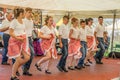 Folk dancing at the Kutztown Folk Festival