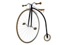 Penny farthing bicycle Royalty Free Stock Photo