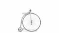 Penny-Farthing Bicycle Animation
