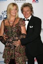 Penny Lancaster,Rod Stewart Royalty Free Stock Photo