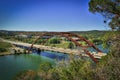 Pennyback Bridge, Austin, Texas Royalty Free Stock Photo