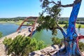 Pennybacker Bridge or 360 Bridge an Austin Texas Landmark Royalty Free Stock Photo