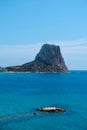 Penon de Ifac in Calpe, in Valencia, Spain Royalty Free Stock Photo