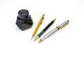 Pens Pencils and Ink Royalty Free Stock Photo