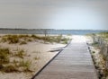 Pensacola Beach boardwalk, Florida, USA Royalty Free Stock Photo