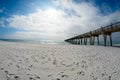 Pensacola Beach Fishing Pier Royalty Free Stock Photo