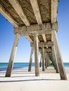 Pensacola Beach Gulf Fishing Pier Royalty Free Stock Photo