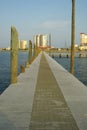 Pensacola Beach Pier Royalty Free Stock Photo