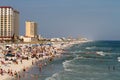 Pensacola Beach Tourists Royalty Free Stock Photo