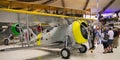 PENSACOLA, FLORIDA - FEB 16, 2018: Tour Group at Museum of Naval Aviation